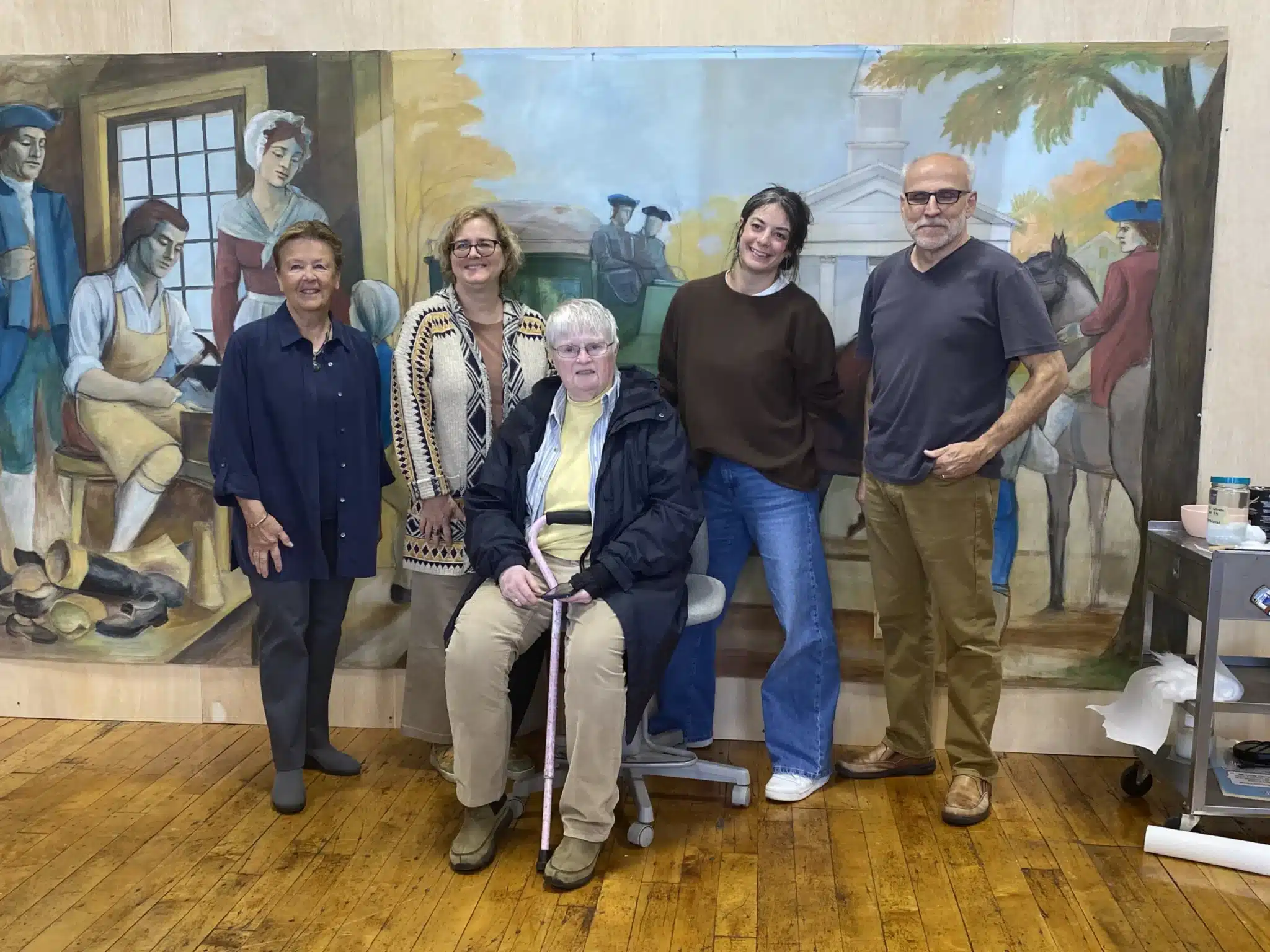 Saving the Stoneham Mural Stoneham Historical Society & Museum
