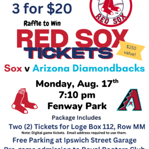 Red Sox Raffle - Aug 17