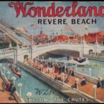 Water chutes at Revere Beach's Wonderland park