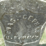 Grave of Charles Cephas, US Navy veteran